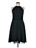 Ann Taylor 100% Polyester Solid Black Cocktail Dress Size 6 (petite) - photo 1