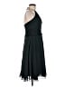 Ann Taylor 100% Polyester Solid Black Cocktail Dress Size 6 (petite) - photo 4
