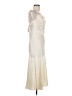 Audrey 3+1 100% Polyester Ivory Cocktail Dress Size M - photo 4