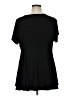 Simonton Says Black Short Sleeve Top Size 1X - photo 2