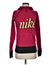 Nike 100% Polyester Burgundy Pullover Hoodie Size XS - photo 1