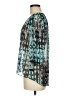 A. Byer 100% Polyester Teal 3/4 Sleeve Blouse Size M - photo 5