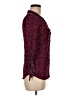 Splendid 100% Rayon Polka Dots Burgundy Long Sleeve Blouse Size M - photo 4