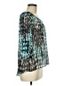 A. Byer 100% Polyester Teal 3/4 Sleeve Blouse Size M - photo 4