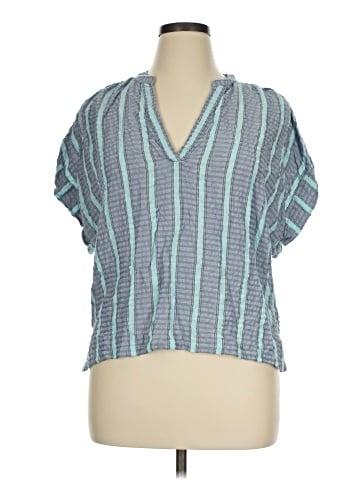 Evereve Short Sleeve Blouse (view 1)