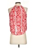 Ann Taylor LOFT 100% Rayon Red Sleeveless Blouse Size XS - photo 2