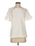 Project Runway Ivory Short Sleeve Top Size S - photo 1