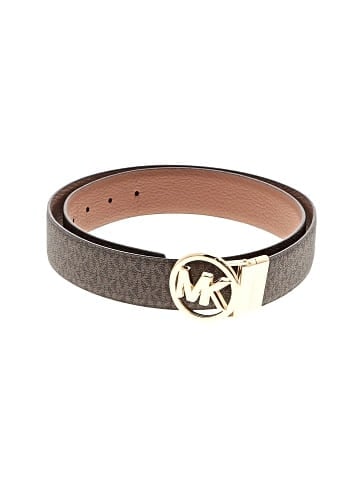 MICHAEL Michael Kors Leather Belt (view 1)