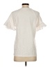 Project Runway Ivory Short Sleeve Top Size S - photo 2