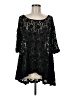 Silver! Charm Black 3/4 Sleeve Top One size - photo 1