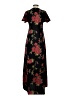 Lularoe Floral Black Casual Dress Size XXS - photo 2