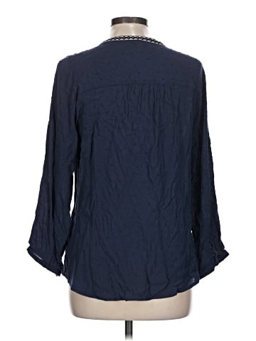 Black Rainn 3/4 Sleeve Blouse (view 2)