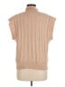 Cupcakes & Cashmere Stripes Pink Tan Sweater Vest Size M - photo 2