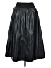 Assorted Brands Solid Black Faux Leather Skirt Size S - photo 2