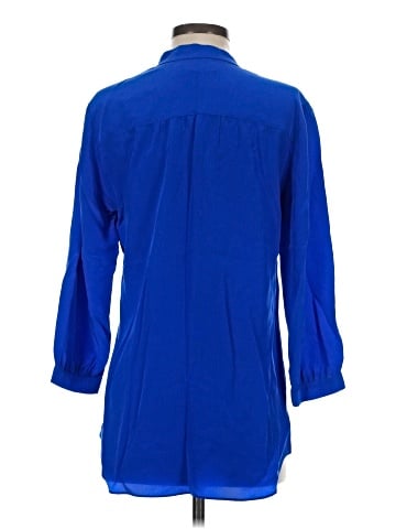 Amanda Uprichard 3/4 Sleeve Silk Top (view 2)