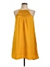 H&M 100% Polyester Yellow Casual Dress Size 8 - photo 1