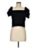Strut & Bolt Black Short Sleeve Top Size M - photo 1