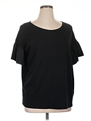 Halogen Short Sleeve Top (view 1)