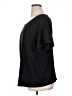 Halogen 100% Supima Cotton Black Short Sleeve Top Size XL - photo 5