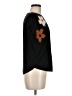 Aaeda Floral Black Pullover Sweater Size M - photo 4