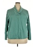 L.L.Bean 100% Cotton Teal 3/4 Sleeve Blouse Size 3X - photo 1