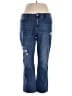 Inc Denim Blue Jeans Size 16 - photo 1