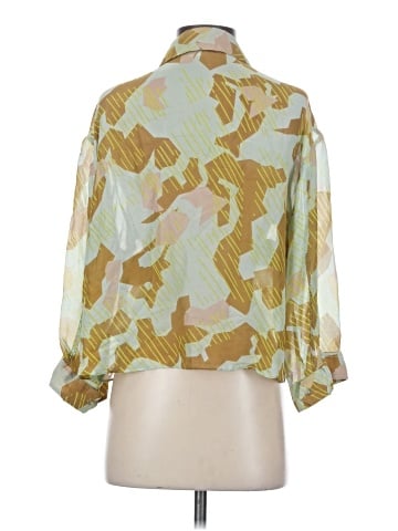 Acne Silk printed blouse (view 2)