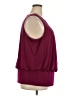 Lane Bryant Burgundy Sleeveless Blouse Size 22 - 24 Plus - photo 4