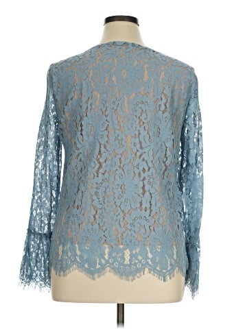 Rose + Olive 3/4 Sleeve Blouse (view 2)