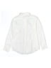 Lands' End Solid White Long Sleeve Button-Down Shirt Size 12 - photo 2