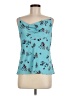Ecru Teal Sleeveless Blouse Size M - photo 1