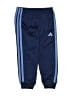 Adidas 100% Polyester Blue Track Pants Size 3T - photo 1