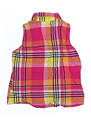 Justice Sleeveless Button-Down Shirt (view 2)