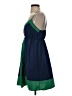 Assorted Brands 100% Polyester Color Block Green Casual Dress Size S - photo 5