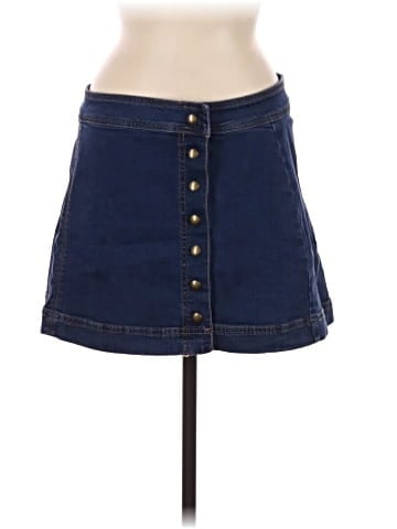 Free People Denim Skirt (view 1)