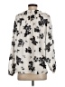 Ann Taylor 100% Polyester Ivory Long Sleeve Blouse Size S - photo 2