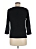 Three Dots Black 3/4 Sleeve T-Shirt Size M - photo 2