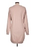 Unbranded Solid Tan Casual Dress Size L - photo 2