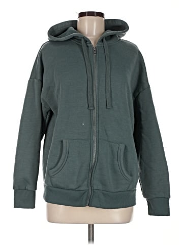 Hippie Rose Zip Up Hoodie (view 1)