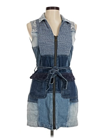 Desigual Denim Vest (view 1)