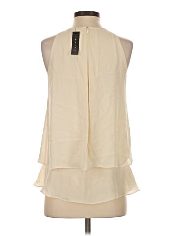 Theory Sleeveless Silk Top (view 2)