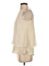 Theory 100% Silk Ivory Sleeveless Silk Top Size P (petite) - photo 5