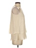 Theory 100% Silk Ivory Sleeveless Silk Top Size P (petite) - photo 4