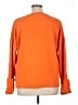 Prettygarden 100% Polyester Solid Orange Pullover Sweater Size XL - photo 2