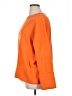 Prettygarden 100% Polyester Solid Orange Pullover Sweater Size XL - photo 5