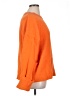Prettygarden 100% Polyester Solid Orange Pullover Sweater Size XL - photo 4