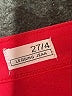 Gap Color Block Red Jeans Size 27 waist - photo 7