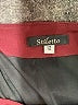 Stiletto Solid Burgundy Formal Skirt Size 12 - photo 4