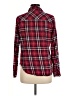 Urban Heritage Plaid Red Long Sleeve Button-Down Shirt Size M - photo 2