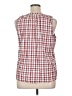 St. John's Bay Red Sleeveless Blouse Size XL - photo 2